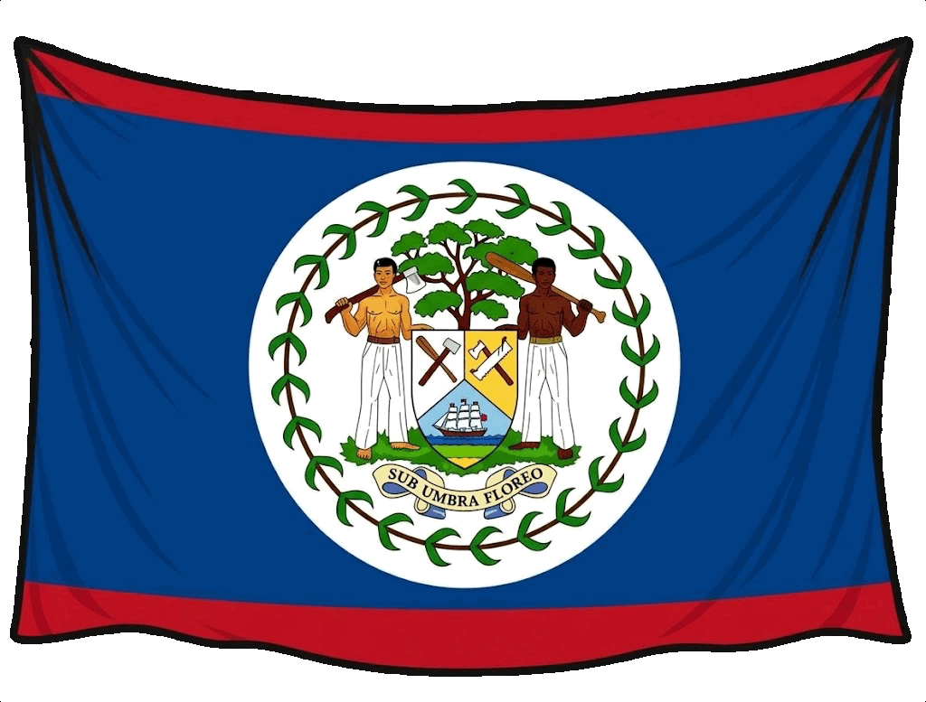 Belize flag